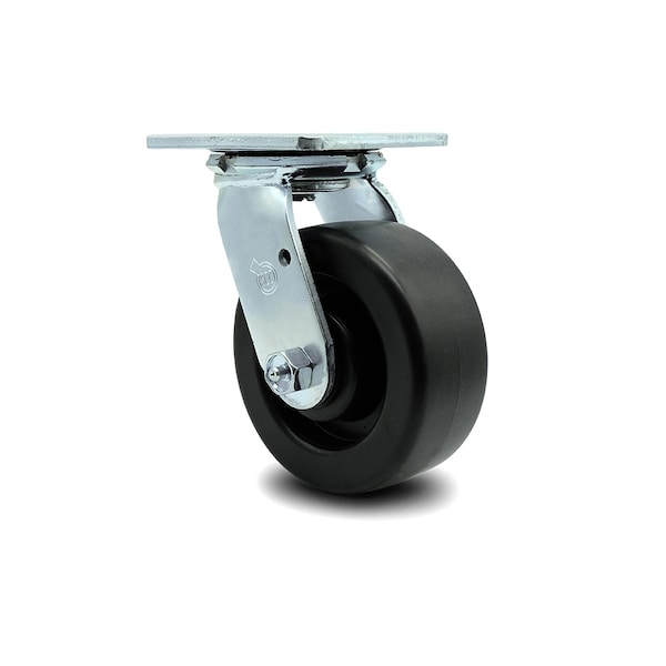 5 Inch Polyolefin Wheel Swivel Caster with Ball Bearing